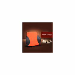 1PCS memory foam cute car seat headrest pillow solid for the neck rest - YK039 Orange 1pcs