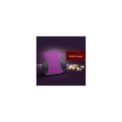 1PCS memory foam cute car seat headrest pillow solid for the neck rest - YK039 Violet 1pcs