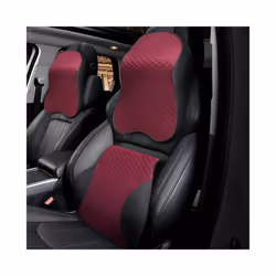1PCS memory foam cute car seat headrest pillow solid for the neck rest - YK039 Violet 1pcs