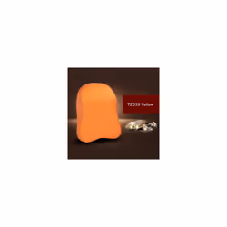 1PCS memory foam cute car seat headrest pillow solid for the neck rest - TZ039 Yellow 1pcs