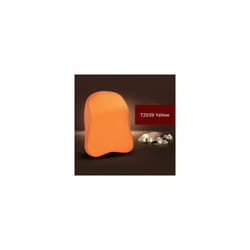 1PCS memory foam cute car seat headrest pillow solid for the neck rest - TZ039 Yellow 1pcs