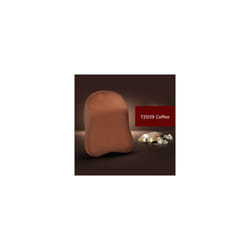 1PCS memory foam cute car seat headrest pillow solid for the neck rest - TZ039 Coffee 1pcs