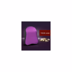 1PCS memory foam cute car seat headrest pillow solid for the neck rest - TZ039 Violet 1pcs