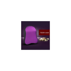 1PCS memory foam cute car seat headrest pillow solid for the neck rest - TZ039 Violet 1pcs