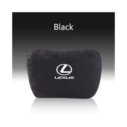 Top Quality Car Headrest Neck Support Seat Soft Neck Pillow for Lexus - Black 1PCS