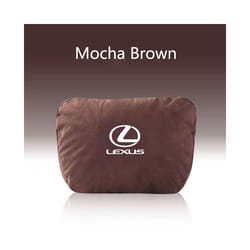 Top Quality Car Headrest Neck Support Seat Soft Neck Pillow for Lexus - mocha 1PCS