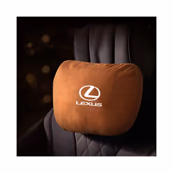 Top Quality Car Headrest Neck Support Seat Soft Neck Pillow for Lexus - mocha 1PCS