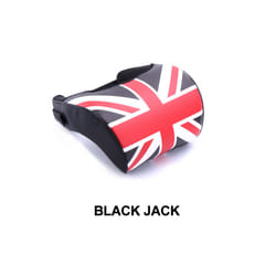 For Mini Cooper Universal Four Seasons F55 R60 Memory Foam Car Neck Support - Black Jack