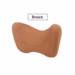 Car Headrest Neck Support Pillow Auto Seat Headrest Neck Pillow For Car - Brown