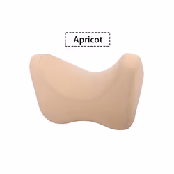 Car Headrest Neck Support Pillow Auto Seat Headrest Neck Pillow For Car - Apricot
