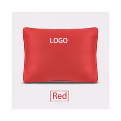 Car Headrest Neck Pillows Cushion Pillows Cushion For Cadillac ATS CTS - Waist Pillow RED