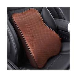 Car Neck Headrest Pillow Cushion Auto Seat Head Support Protector Automobiles - 1pcs brown back