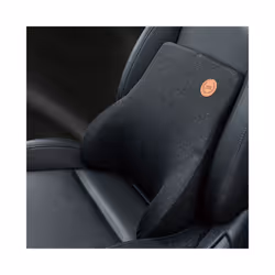 Universal Car Neck Pillow Adjustable Headrest For Office Chair Cushion - 1Waist Rest Black