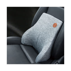 Universal  Car Neck Pillow Adjustable Headrest For Office Chair Cushion - 1Waist Rest Grey