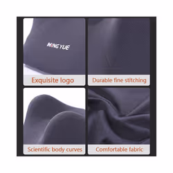 Car Lumbar Support Headrest Neck Pillow Support Universal Soft Neck Pillows - Blue Lumbar
