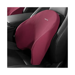 Car Lumbar Support Headrest Neck Pillow Support Universal Soft Neck Pillows - Red Lumbar