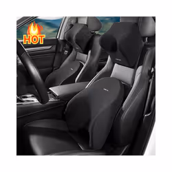 Car Lumbar Support Headrest Neck Pillow Support Universal Soft Neck Pillows - Lumbar Support 3