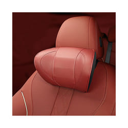 For Tesla Model 3 Y S X Neck Pillow Adjustable strap Neck Headrest Washable - Red Pillow
