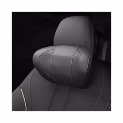 For Tesla Model 3 Y S X Neck Pillow Adjustable strap Neck Headrest Washable - Black Pillow