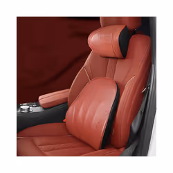 For Tesla Model 3 Y S X Neck Pillow Adjustable strap Neck Headrest Washable - Black Pillow