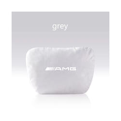 Car Headrest Neck Support Seat Soft Neck Pillow for Mercedes-Benz - 2Pcs Gray