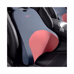 Car Lumbar Support Headrest Neck Pillow Universal Soft Neck Cushion Auto - Pink-Waist pillow