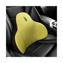 For Tesla Model 3 Y S X Car Seat Headrest Cushion Neck Pillow Backrest - Yellow Backrest