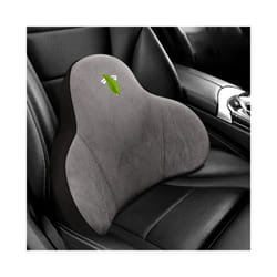 For Tesla Model 3 Y S X Car Seat Headrest Cushion Neck Pillow Backrest - Grey Backrest