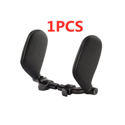 Car Seat Headrest Pillow,Premium seat held Pillow, 180 Degree Adjustable - black
