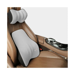 Car Driver Pillow Space Memory Foam Car Lumbar Support Back Cushion Car - set-gy