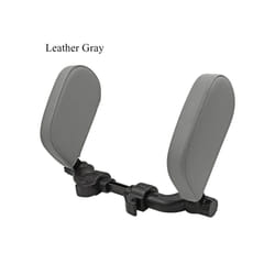 Car Seat Headrest Pillow Neck Support Pillow For Car Sleep Side Head Support - Leather Gray