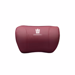 Car Neck Pillow Memory Foam Lumbar Support Waist Pillow Seat Headrest - Neck-Wine Red