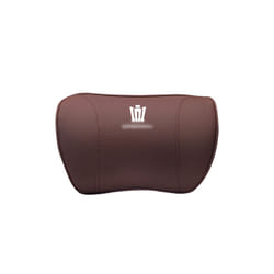 Car Neck Pillow Memory Foam Lumbar Support Waist Pillow Seat Headrest - Neck-Coffee