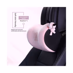 Universal Facecloth Car Seat Neck Headrest Car Seat Lumbar Pillow Memory - Headrest F