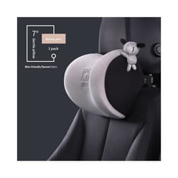 Universal Facecloth Car Seat Neck Headrest Car Seat Lumbar Pillow Memory - Headrest E