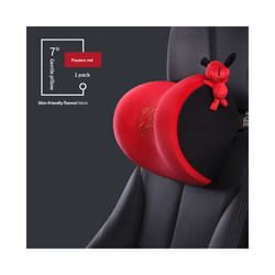 Universal Facecloth Car Seat Neck Headrest Car Seat Lumbar Pillow Memory - Headrest A