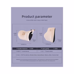 Universal Facecloth Car Seat Neck Headrest Car Seat Lumbar Pillow Memory - Headrest A