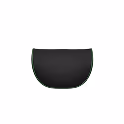 For BMW Audi Toyota JEEP Kia Honda Car Headrest  leather Car Neck Pillow - Black green