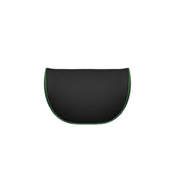 For BMW Audi Toyota JEEP Kia Honda Car Headrest  leather Car Neck Pillow - Black green
