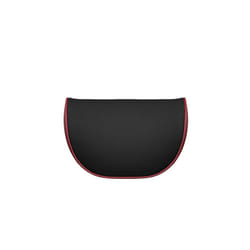 For BMW Audi Toyota JEEP Kia Honda Car Headrest  leather Car Neck Pillow - Black Red