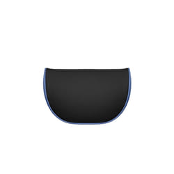 For BMW Audi Toyota JEEP Kia Honda Car Headrest  leather Car Neck Pillow - Black Blue