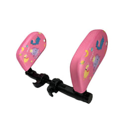 Car Seat Headrest Pillow Neck Support Pillow For Car Sleep Side Head Support - Cloth Pink