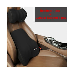 Car Driver Pillow Space Memory Foam Car Lumbar Support Back Cushion Car - set 1