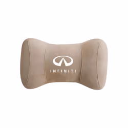 Car Interior Headrest Pillow Neck Protection for Infiniti Logo Q50 FX35 - Beige