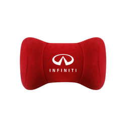 Car Interior Headrest Pillow Neck Protection for Infiniti Logo Q50 FX35 - Red