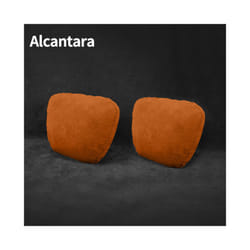 for Mercedes-Benz Maybach car Alcantara headrest car neck pillow pillow - 2 orange