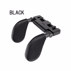 Car Seat Headrest Pillow Adjustable Head Neck Support Detachable Head - Black