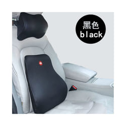 Car Accessories Travel Pillow Headrest Interior Cute Supplies Accessory - set of black 1