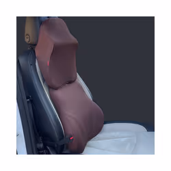 Knit Car Neck Pillow Seat Headrest Support Memory Foam Pillow Auto Headrest - 1 Set C
