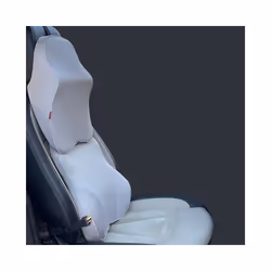 Knit Car Neck Pillow Seat Headrest Support Memory Foam Pillow Auto Headrest - 1 Set E